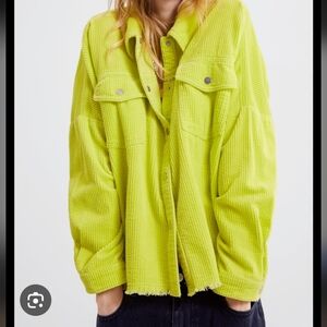 Zara Oversized Corduroy Shirt